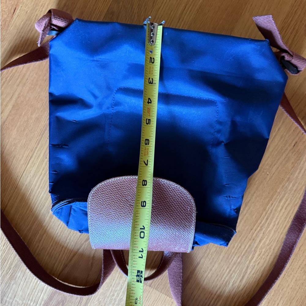 Navy Longchamp Backpack - image 6